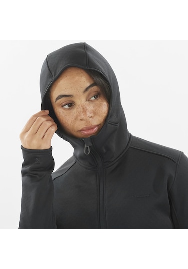 Salomon Sntıal Mıdfleece Fz Hd W 27412 Siyah