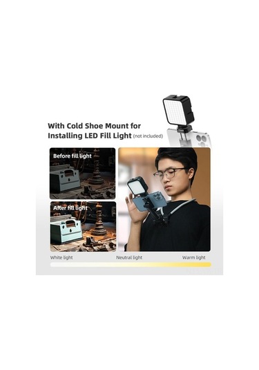 Ebitda Martvsen S7 Pro Kamera Montajı, Gopro Hero 12/11/10/9, İphone 15/14/13/12 Klipsi, Pov Kamera Kolye Aksesuarları, Çok Renkli Çok Renkli