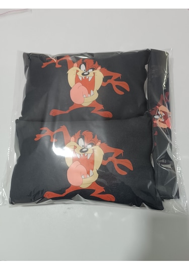 Taz Siyah Yastık Kemer Siyah