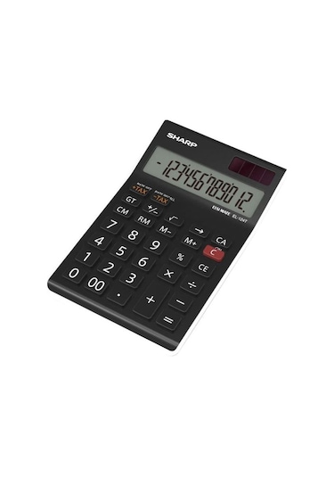 Sharp EL-124TWH 12 Hane Masaüstü Hesap Makinesi