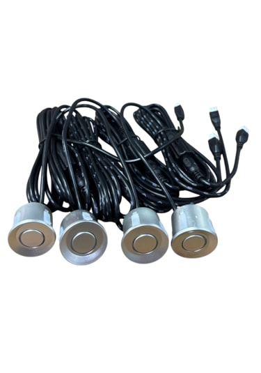 Araç Park Sensörü Gözü 22mm Gümüş Gri Snr22-g 4 Adet Fiyatı