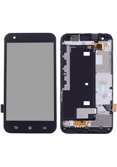 Turkcell T60 Lcd Ekran Dokunmatik Siyah Çıtalı (472226281)