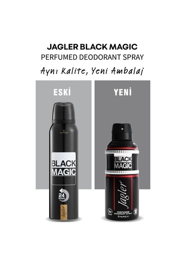 Jagler Black Magic Erkek Deodorant 150 Ml
