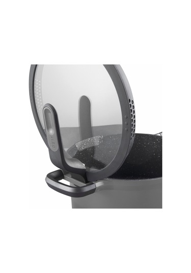 Berghoff 8501025 Gem Stay Cool Gri Döküm Tencere 24 cm