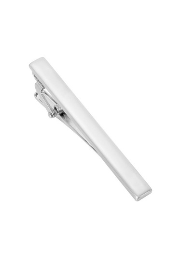 Ocean Pole Çelik Kravat İğnesi Afgklnt5 Gümüş