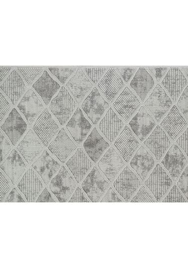 Padişah Halı Touch 73355 096 Serisi Salon Oturma Yatak Odası Halısı Gri - Krem