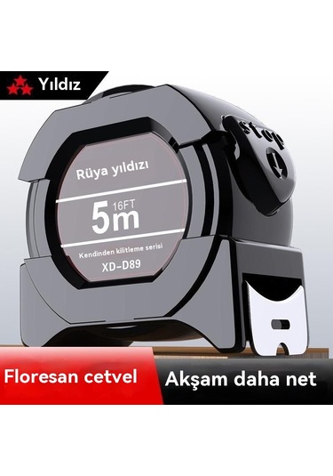 Jian Fan İthal Mezura İle Siyaset Teknolojisi Flüoresan Cetvel 5 M