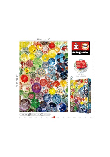 Educa 500 Parça Rüya Baloncukları Puzzle - 19549 - Dream Bubbles