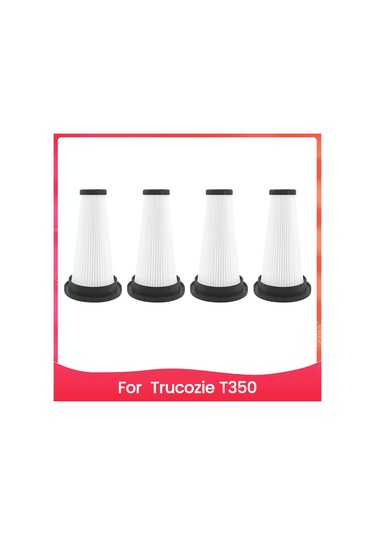 Junzhuodianpu Trucozie T350 Kablosuz Elektrikli Süpürge Hepa Filtre Yedek Paketi, 4'lü Paket, Yıkanabilir Ve Tekrar Kullanılabilir Elektrikli Süpürge Yedek Filtreleri Junzhuodianpu Trucozie T350 Kablosuz Elektrikli Süpürge Hepa Filtre Yedek Paketi, 4'lü Paket, Yıkanabilir Ve Tekrar Kullanılabilir Elektrikli Süpürge Yedek Filtreleri