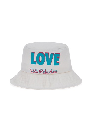U.s. Polo Assn. Kız Çocuk Beyaz Şapka 50312316-vr013 Beyaz