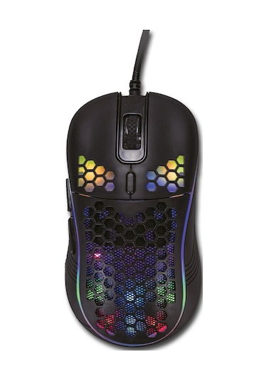 Lunatic Sparrow 6400 Dpi Rgb Ledli Makrolu Oyuncu Mouse