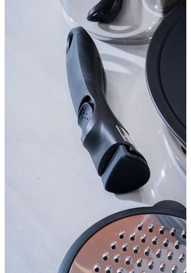 Acar Mars 12 Parça Çelik Tencere Seti Krt-08620 Siyah