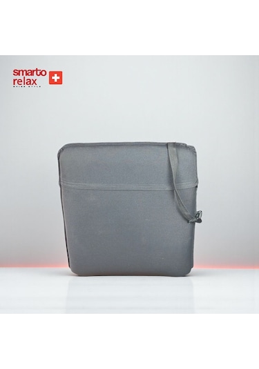 Smarto Relax Marine Tekne Şezlong Minderi Suya Dayanıklı Gri