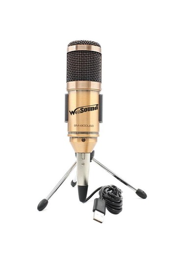 WellSound BM-800 USB Profesyonel Masa Mikrofonu