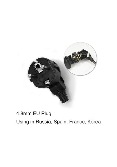 Dongjing Ab Tak Adaptörü Yedek 16a Erkek Fransa Kore Almanya Fiş