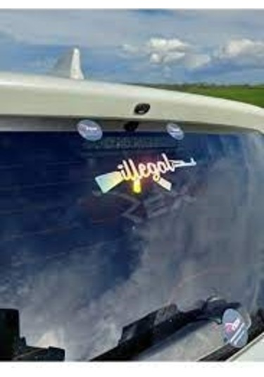İllegal Yeni Süper Hologram Oto Sticker