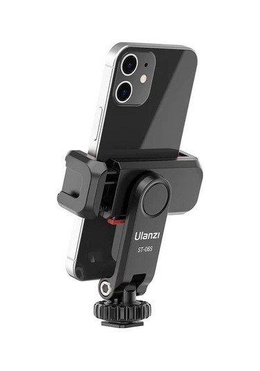 Xianwen Ulanzi St-06s Çok Fonksiyonlu Telefon Tripod Standı Siyah