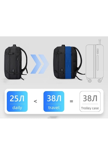 Mark Ryden Twin MR1930SJ Genişletilebilir Laptop Sırt Çantası