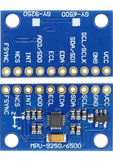Mpu 9250 Gy-6500 9 Eksen Gyro Ivme Ölçer Manyetometre Sensör Modülü 3 Eksen Ivme Ölçer Manyetik