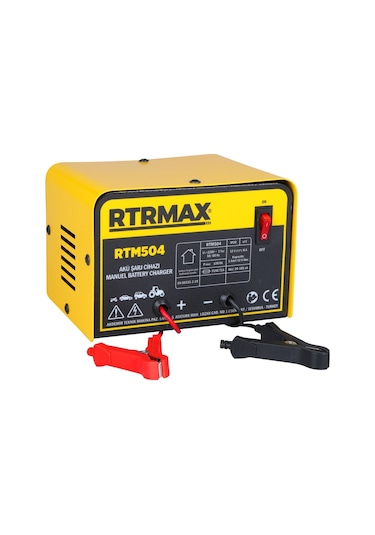 Rtrmax RTM504 Akü Şarj Cihazı 8 A 12V 20-105 Ah