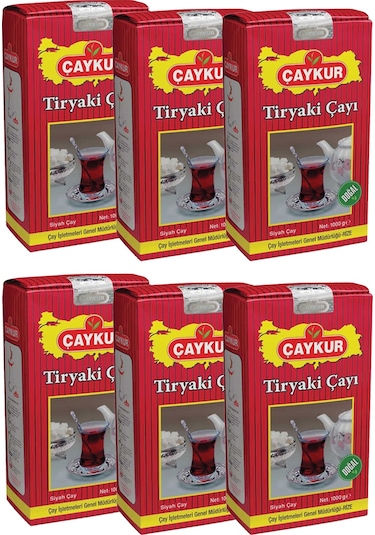 Çaykur Tiryaki Siyah Dökme Çay 6 x 1 KG