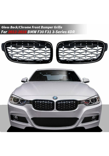 Bmw 3 Serisi F30 Ön Panjur Böbrek Diamond Model Oem