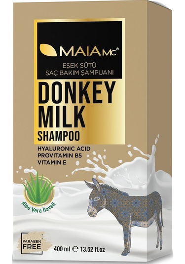 Maia Mc Eşek Sütü Saç Bakım Şampuanı 2 x 400 ML