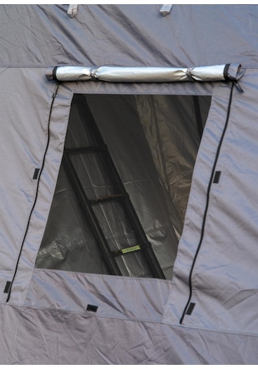 Wild Land Çok İşlevli Araç Yan Çadırı Annex A Wild Cruiser 140 Ve 160 Ve Desert Cruiser 160 İçin Antrasit