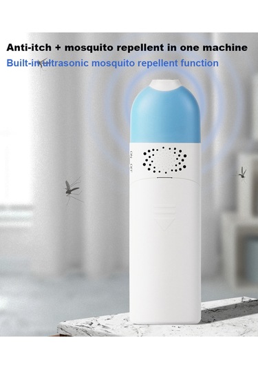 Aubyhe Bhr01 Isıtma Pulse İçin Akne Kaşıntısı Alatı - Usb Şarjlı Ultrasonik Sinek Kovucu - Abs Malzeme 20g