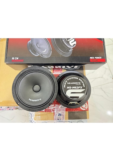 Ms-m62fx 16 Cm Oto Midrange Hoparlör Deprem Serisi Çifti 600wat-