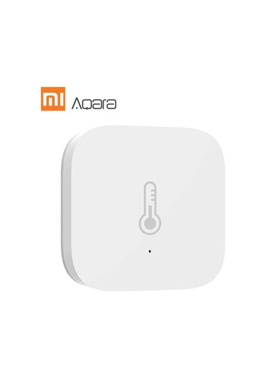 Singree Akıllı Ev Otomasyonu İçin Aqara Kablosuz Sıcaklık Ve Nem Sensörü - Gerçek Zamanlı Takip Beyaz