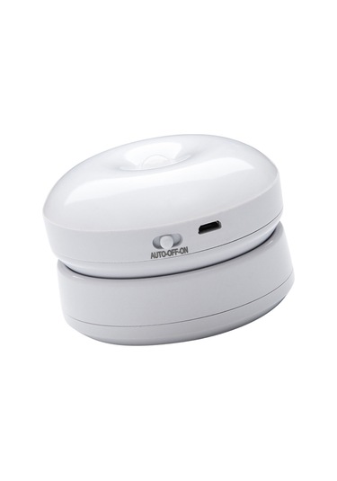 Hareket Sensörlü Gece Lambası 360 Derece Dönebilen Led Şarj Edilebilir Hareketle Etkinleştirilen Gece Lambası Merdiven Duvar Dolap Dolap Beyaz Işık Diğer