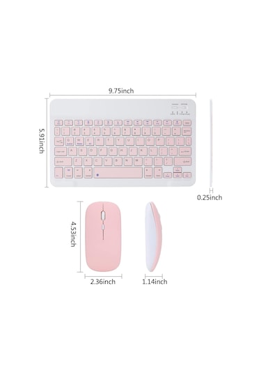 Valkyrie BL30-CP Bluetooth Klavye Mouse Set