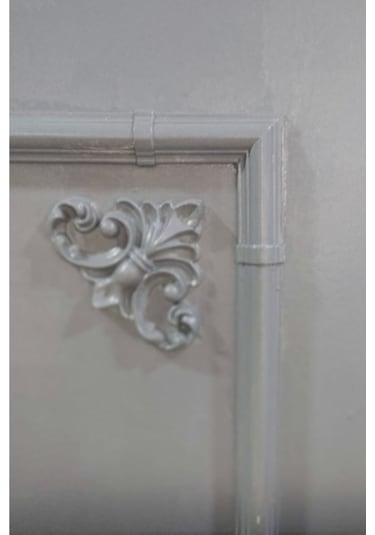 Kahve Eskitme 3 Cm'lik Çıta Uyumlu L Köşe