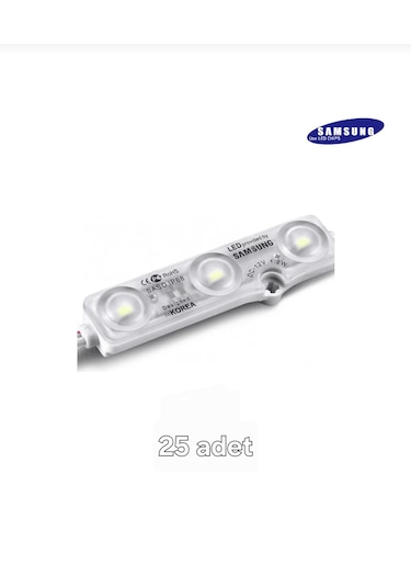 Samsung 3'lü Led Modül Beyaz 25 Adet