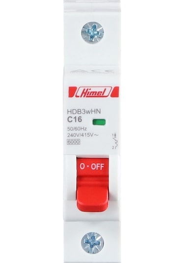 Himel 1x4a B 4,5ka Otomatik Sigorta