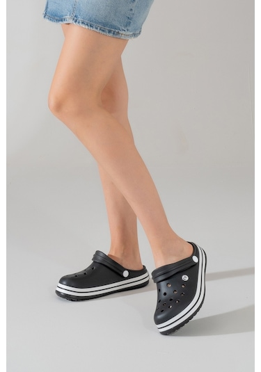 Carlaverde Doktor Hemşire Aşcı Havuz Günlük Comfort Terlik 5001 Sıyah Siyah