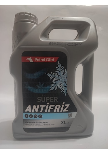 Petrol Ofisi Dört Mevsim Yeşil Süper Antifriz 3 Lt