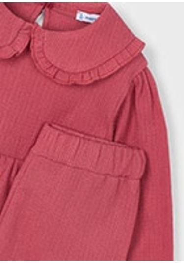 Mayoral 4581 Kız Çocuk Kiremit Pantolunlu Takım Kiremit