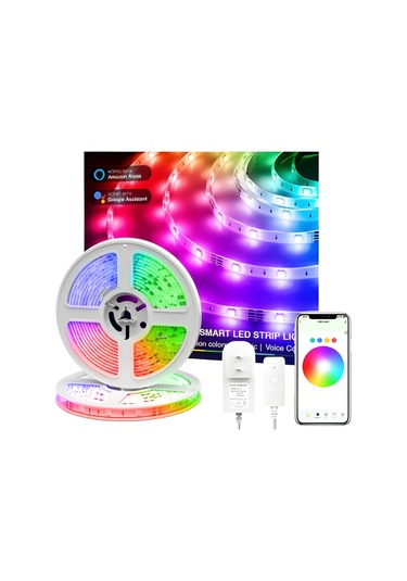 Kcl040 Kendal Akıllı Led Şerit 12w 200 Lümen, Rgb