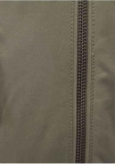 Mavi - Dik Yaka Yeşil Bomber Ceket 0110465-85485 Yeşil