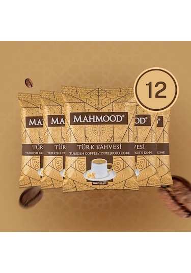Mahmood Orta Kavrulmuş Türk Kahvesi 12 x 100 G