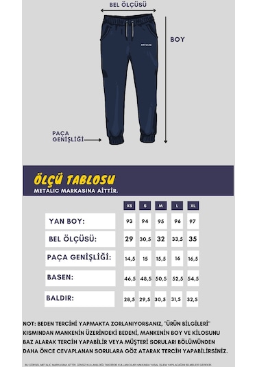 MMetalic Kadın Lacivert Klasik Cepli Eşofman Altı Siyah