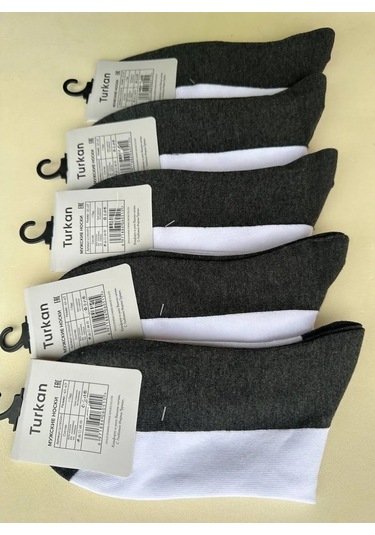 Turkan Balıkçı Çorapları 5 Çift Set 302929254 Beyaz