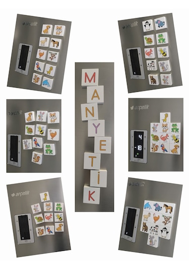 Efe'nin Hayvanat Bahçesi Seri-1 / Manyetik Eğitici Oyuncak