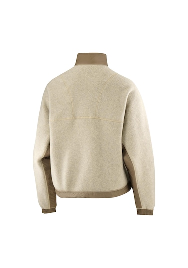 Salomon Chroma Fleece Crop W Taş
