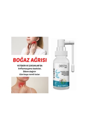 Desta Ağız Ve Boğaz Sprey 25 ML