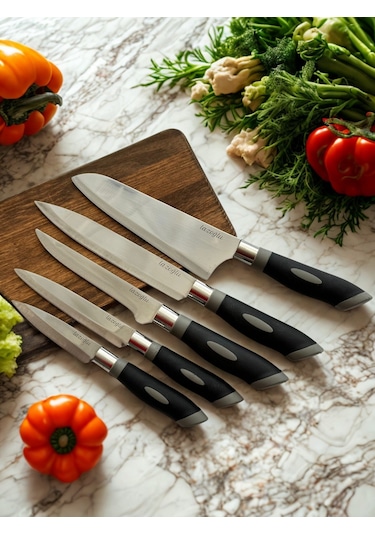 Lazoğlu 5Li Eco Biçak Seti + Meyve Biçak Seti