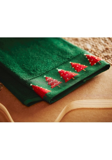 Madame Coco Yılbaşı Louise Yüz Havlusu Hvlu0000000061 Yüz Havlusu-yeşil