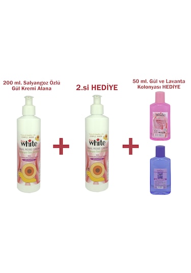 Hediyeli Ürün 200 Ml. Salyangoz Özlü Gül Kremi Alan Herkese